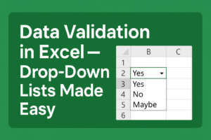 Data Validation